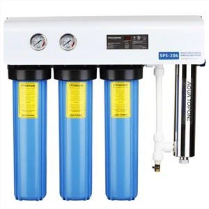 Kodin vedensuodatinjärjestelmät koko taloon